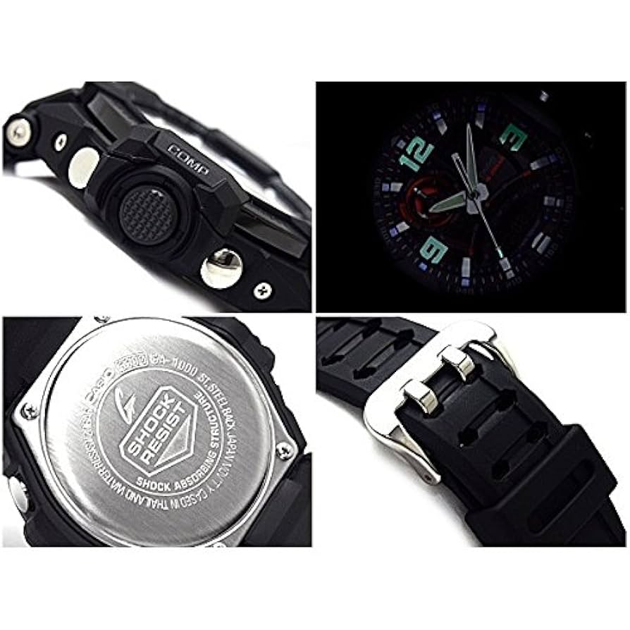 時計 CASIO G-SHOCK SKY COCKPIT GA-1000-9GJF Casio G Shock GA 1000 9GJF Sky Cockpit Analog Digital Yellow